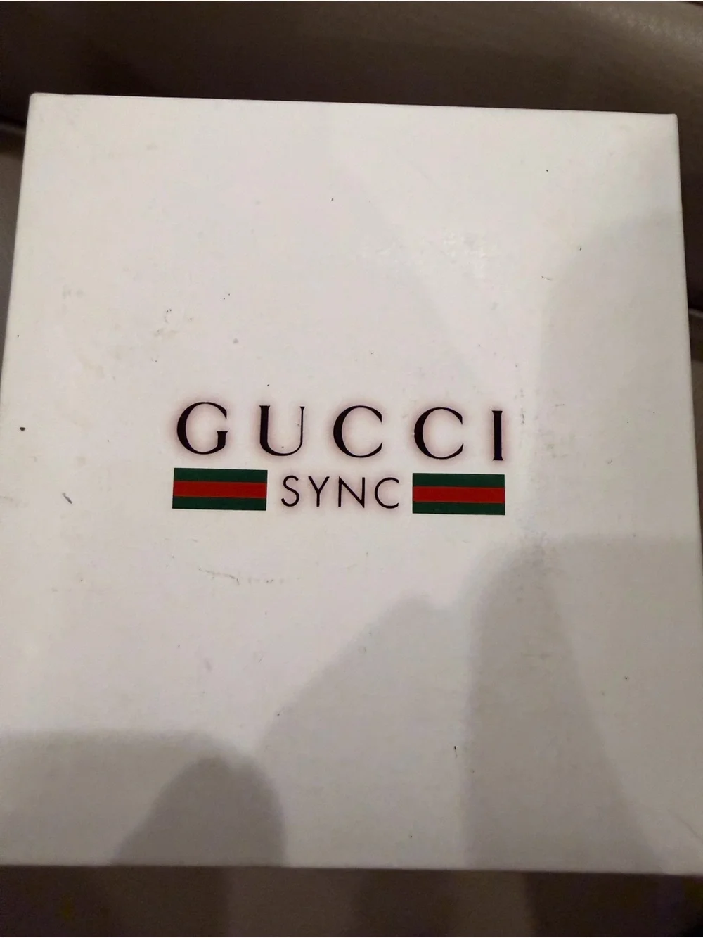 Gucci Black Men's Watch with Red and Green Accents